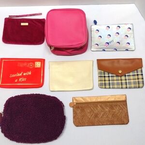 IPSY Cosmetic Makeup Pouch Bag Bundle of 8 # I-1AA